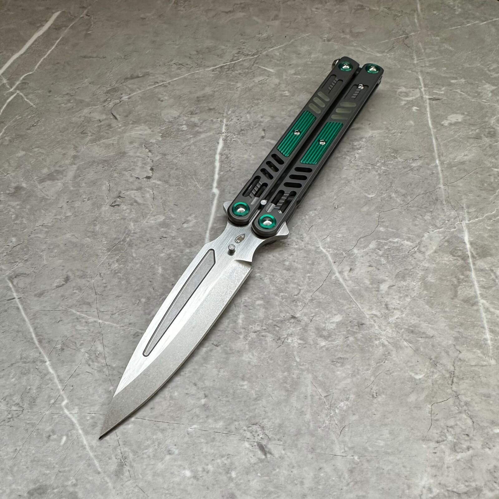 Нож-бабочка REPTILIAN Стикс-03 сталь D2
