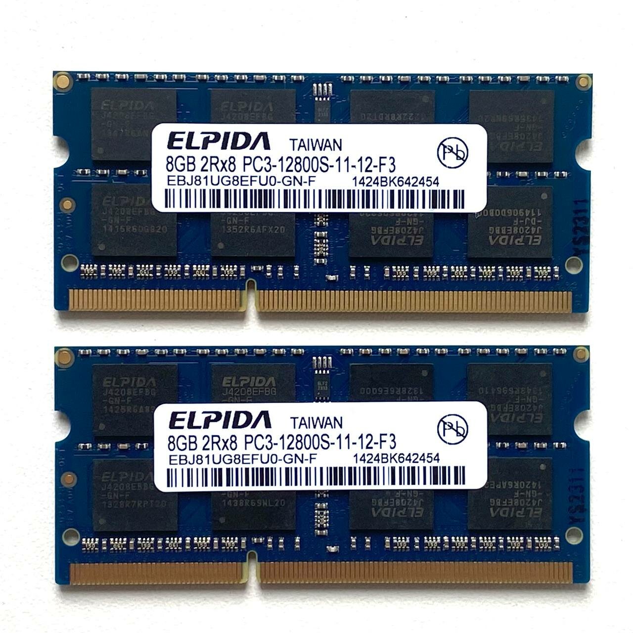 Модуль памяти ELPIDA DDR3 8 ГБ SODIMM1600 15 В