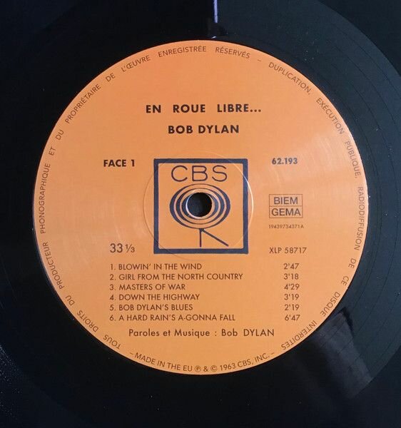 Bob Dylan – The Freewheelin' Bob Dylan (En Roue Libre.) (French Edition)
