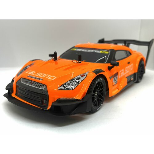 Радиоуправляемая машина для дрифта Nissan GTR R35 Nsimo 1:14 4WD 2.4g оранжевый