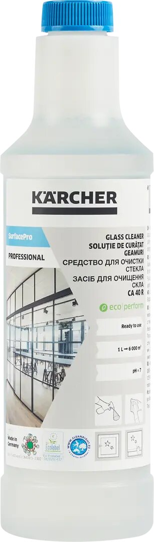 Средство для чистки стекол Karcher CA 40 R 0,5 л