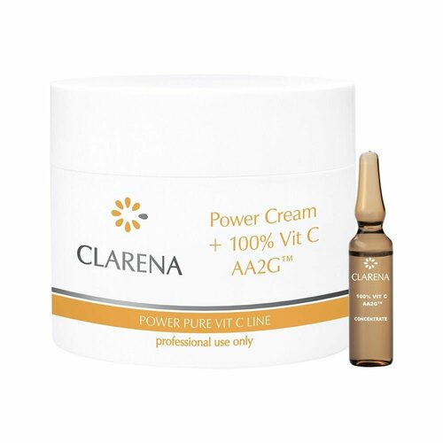 Крем со 100% активным витамином С и экстрактом шелка Power Cream + 100% Vit C AA2G 100 мл + 3 мл