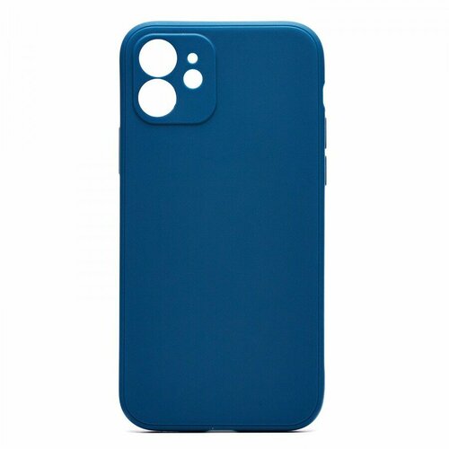 Чехол-накладка Activ Full Original Design с закрытой камерой  для Apple iPhone 12 (blue)