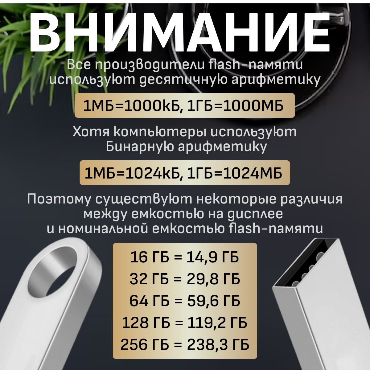 Флешка 64 гб USB-A USB 2.0 usb Flash-накопитель — фото 1