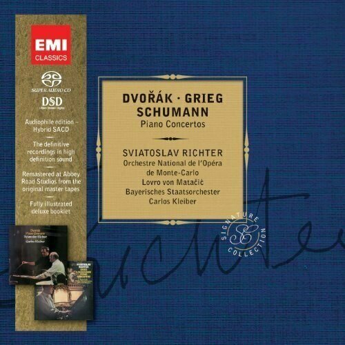 Dvorak, Grieg & Schumann: Piano Concertos. Sviatoslav Richter. 2 SACD dvorak grieg