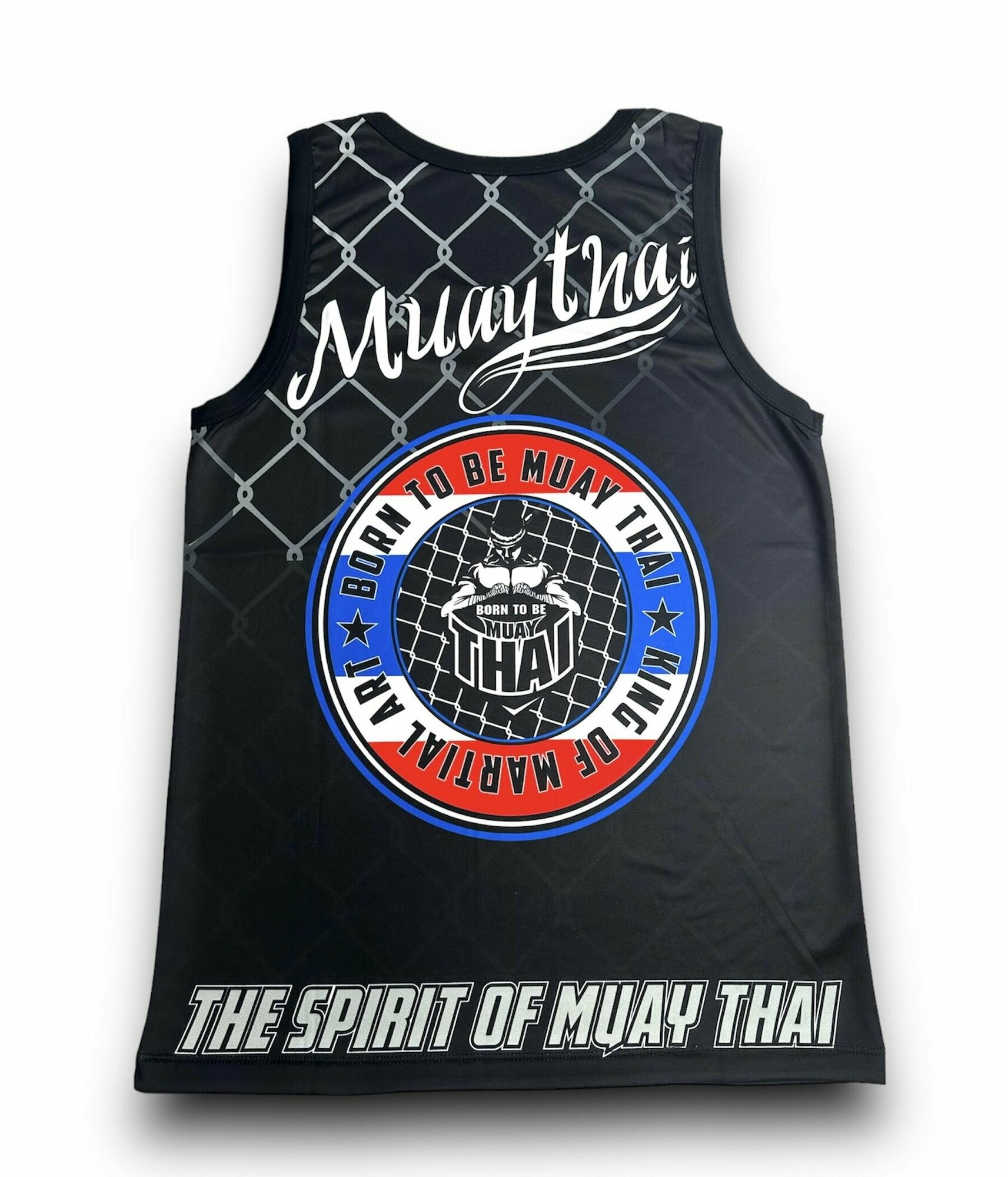 Футболка Born to be Muaythai, размер S, черный — фото 1