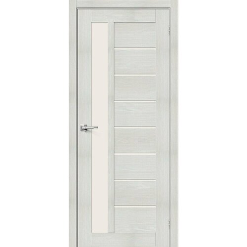 Дверь Браво-27 / Цвет Bianco Veralinga / Стекло Magic Fog / Двери Браво дверь браво 27 цвет bianco veralinga стекло mirox grey двери браво