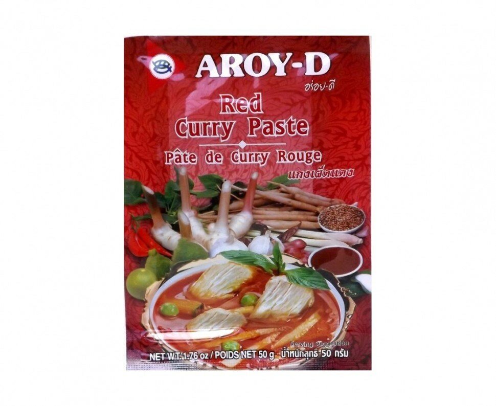 Aroy-D паста карри красная 50 гр