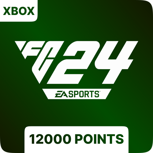 Карта пополнения FC24 (XBOX) Любой регион - 12000 Points