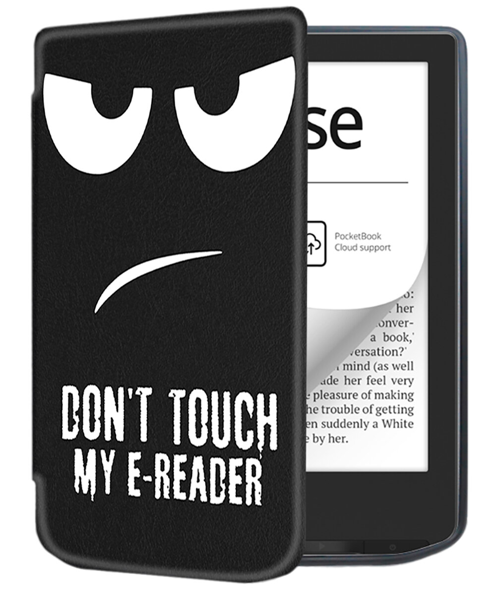 Электронная книга PocketBook 629 Verse Bright Blue голубой с обложкой ReaderONE Anger