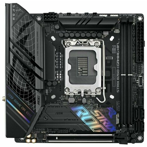 Материнская плата ASUS ROG STRIX B760-I GAMING WIFI 10 шт 2 54 мм шаг однорядный женский pcb socket board pin header connector strip pinheader 2 3 4 6 10 12 16 20 40pin для arduino