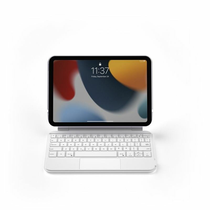 Чехол Magic Keyboard MyPads для iPad Mini 6 8,3 дюйма с русской гравировкой