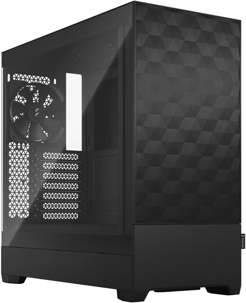 Корпус Fractal Design "Pop Air" Black TG Clear, модель FD-C-POA1A-02