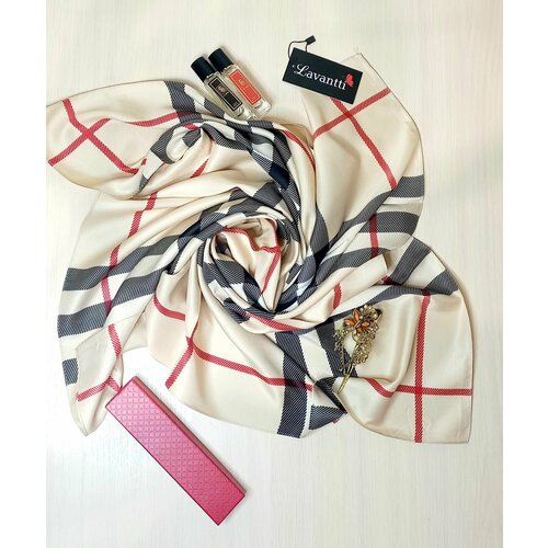 фото Платок lavantti,87х87 см, бежевый