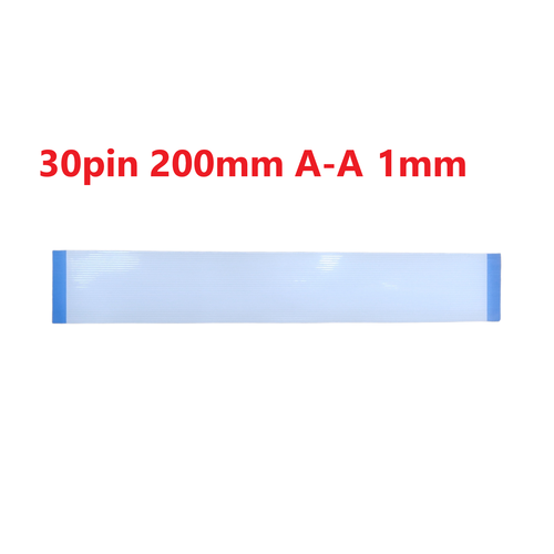 Шлейф FFC 30-pin Шаг 10mm Длина 20cm Прямой A-A AWM 20624 80C 60V VW-1 300₽
