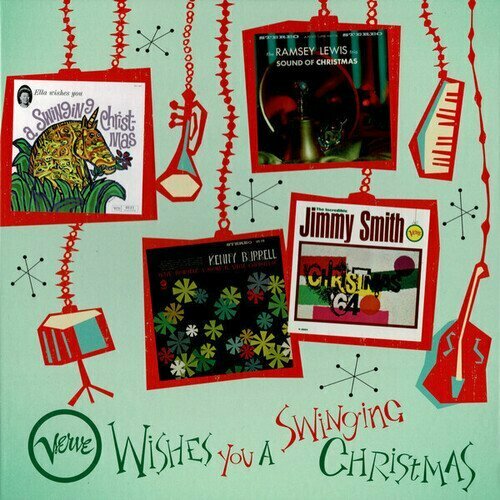 Виниловая пластинка Ella Fitzgerald, Kenny Burrell, The Ramsey Lewis Trio, Jimmy Smith – Verve Wishes You A Swinging Christmas 4LP ella fitzgerald ella wishes you a swinging christmas [vinyl]