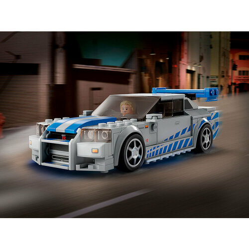Конструктор LEGO Speed Champions 76917 Конструктор Двойной Форсаж: Nissan Skyline GT-R (R34) конструктор nissan skyline gt r r34 33014