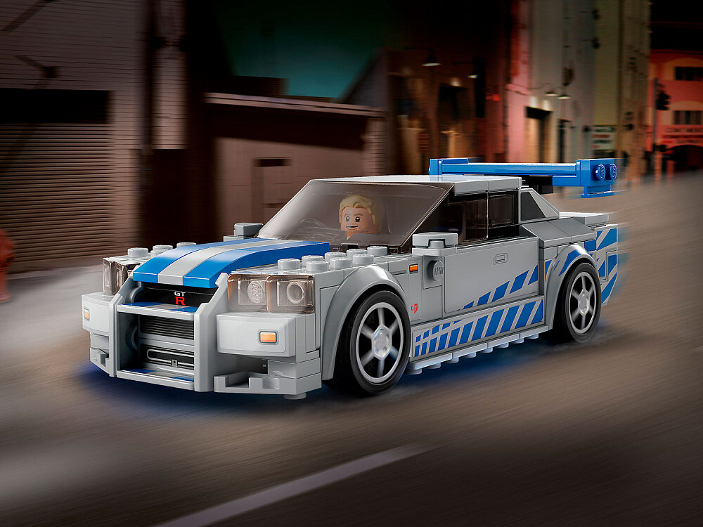 Конструктор LEGO Speed Champions 76917 Конструктор Двойной Форсаж: Nissan Skyline GT-R (R34)