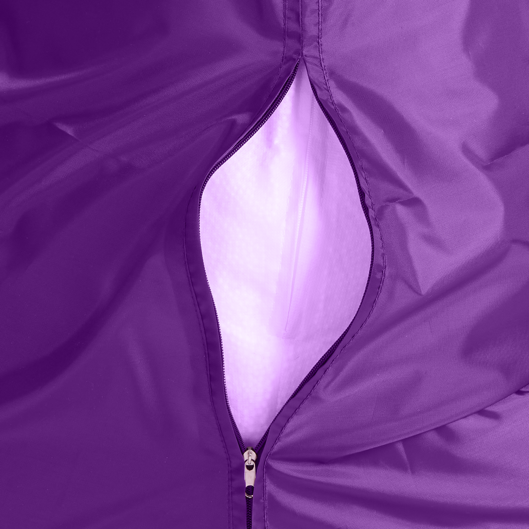 Пуффбери кресло-мешок груша L пурпурный оксфорд