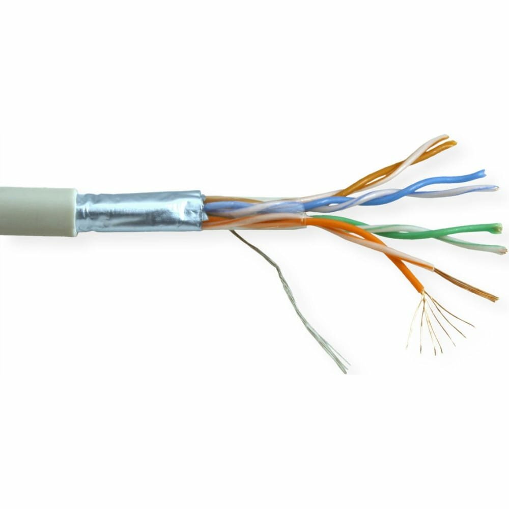 Кабель витая пара 5Bites ftp / stranded / 5e / 24awg / cca / pvc / 100m FT5725-100A