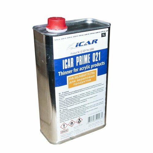 ICAR Разбавитель 021 для акриловых продуктов 1л.