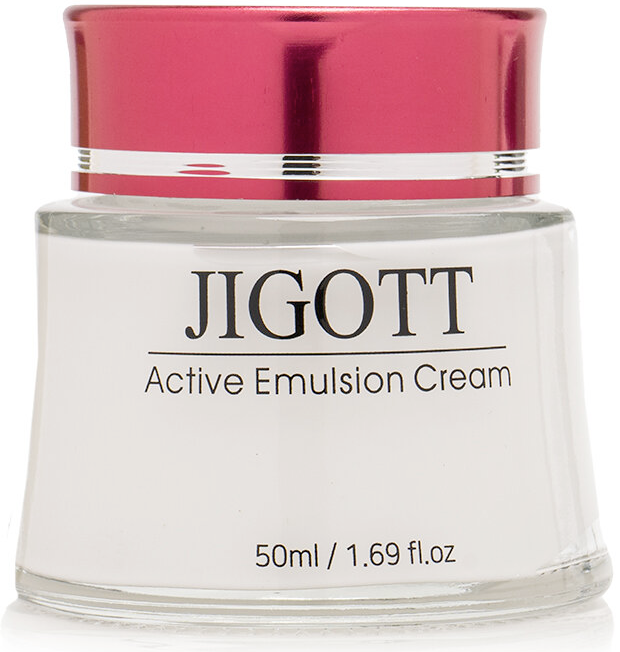 Интенсивно увлажняющий крем для лица Jigott Active Emulsion Cream, 50 мл