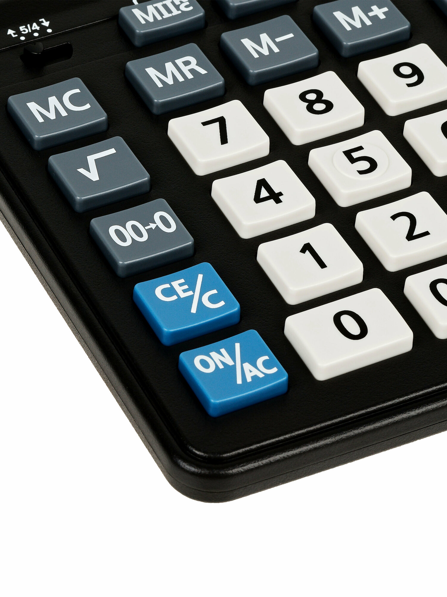 Калькулятор настольный Eleven Business Line CDB1201-BK, 12 разрядов, двойное питание, 155*205*35мм, черный — фото 4