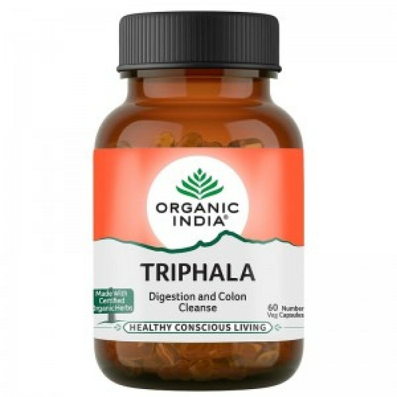 Трифала Органик Индия (Triphala Organic India) 60 капсул