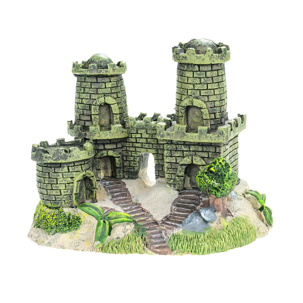 Prime Замок с двумя башнями 13х8х10см - фото №2