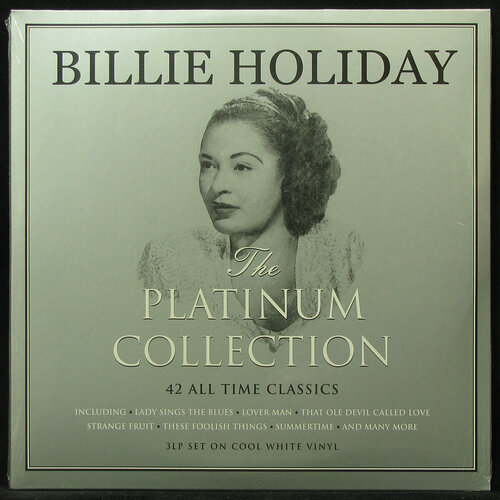 billie holiday lady in satin coloured vinyl lp not now music Виниловая пластинка Not Now Music Billie Holiday – Platinum Collection (3LP, coloured vinyl)