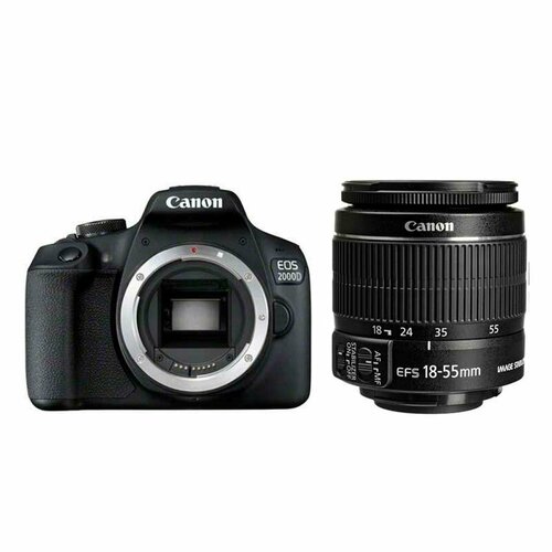 Фотоаппарат Canon Eos 2000D kit 18-55mm iii 5399000₽