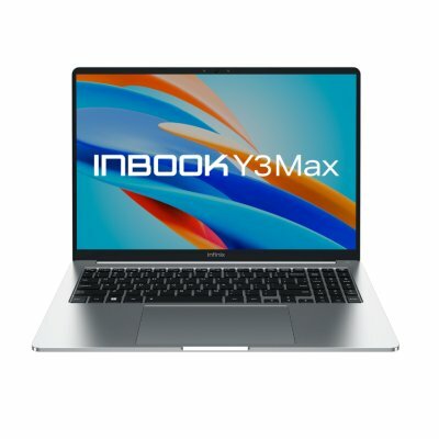 Ноутбук Infinix Inbook Y3 Max YL613 71008301533 Intel Core i3 1215U, 1.2 GHz - 4.4 GHz, 8192 Mb, 16" Full HD 1920x1080, 512 Gb SSD, DVD нет, Intel UHD Graphics, Windows 11 Home, серебристый, 1.65 кг, 71008301533