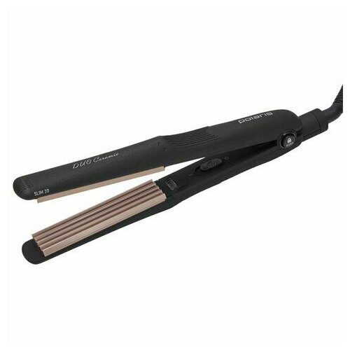 Щипцы гофре для волос POLARIS PHS 2011KZ ширинадиаметр 20х110 мм 220 С 35 Вт черный 33601 273500₽