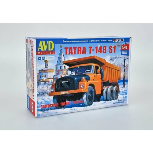 Сборная модель автомобиля Tatra T-148 S1 самосвал сборная модель tatra t 138 nt 4x4