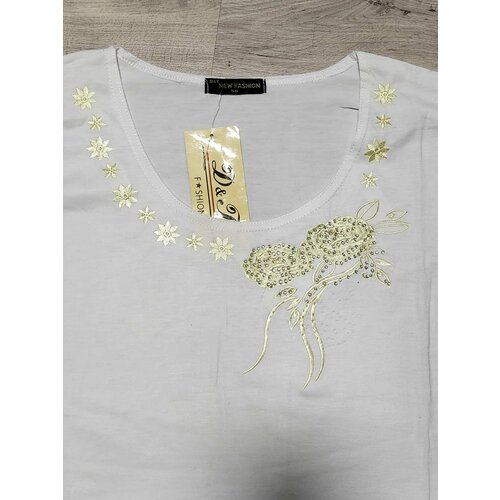 фото Футболка размер 48, белый barhatiglam