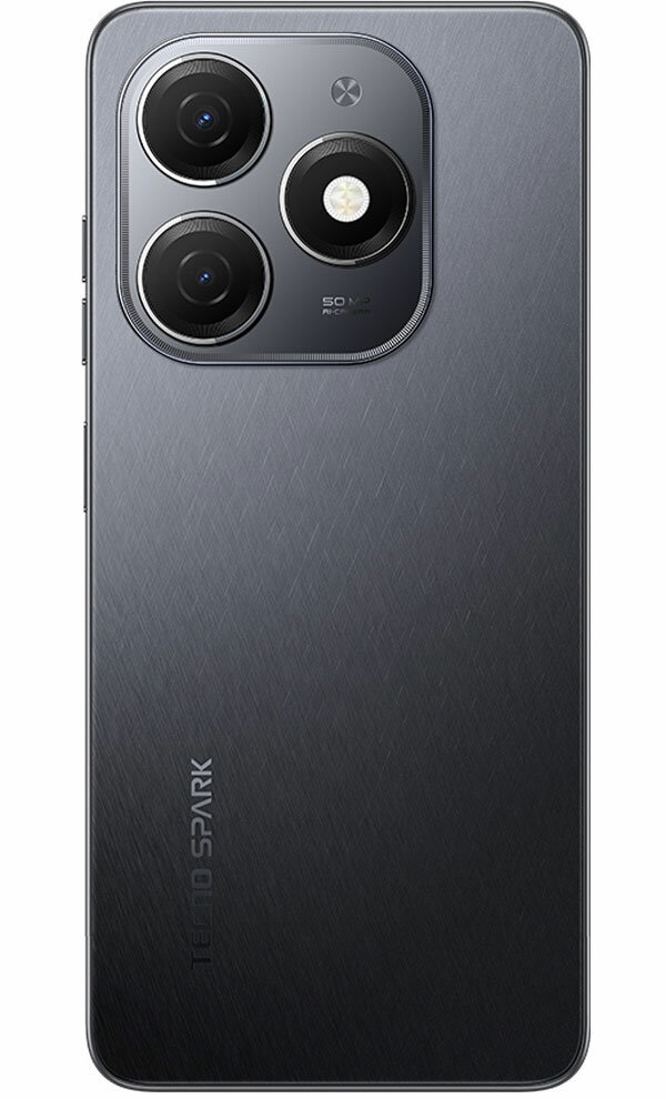 Смартфон Tecno Spark 20 (8+256) черный — фото 1