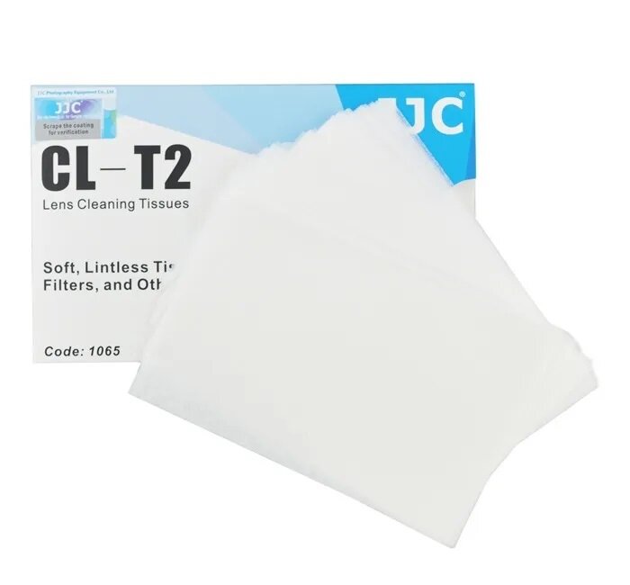 Бумажные салфетки для оптики JJC CL-T2 (50 шт.)