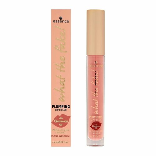 Блеск для губ ESSENCE PLUMPING LIP FILLER с эффектом увеличения объема тон 02