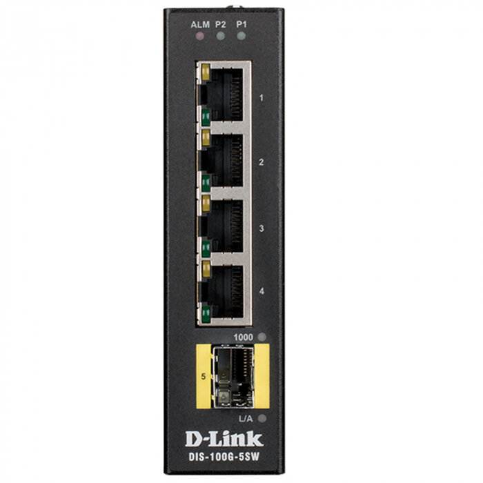 Неуправляемый коммутатор D-Link DIS-100G-5SW/A1A - фото №10