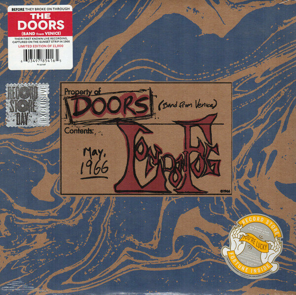Виниловая пластинка The Doors: London Fog 1966 (10" Vinyl w / CD)