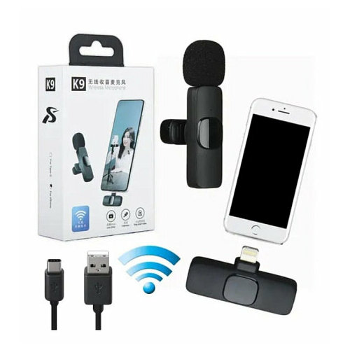 Беспроводной петличный микрофон Wireless Microphone K9 Type-C 1 микрофон 67800₽