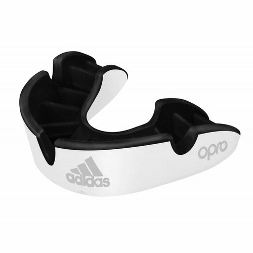 Капа одночелюстная БЕЛАЯ ADIBP32 Senior капа bluesports mouthguard jr red