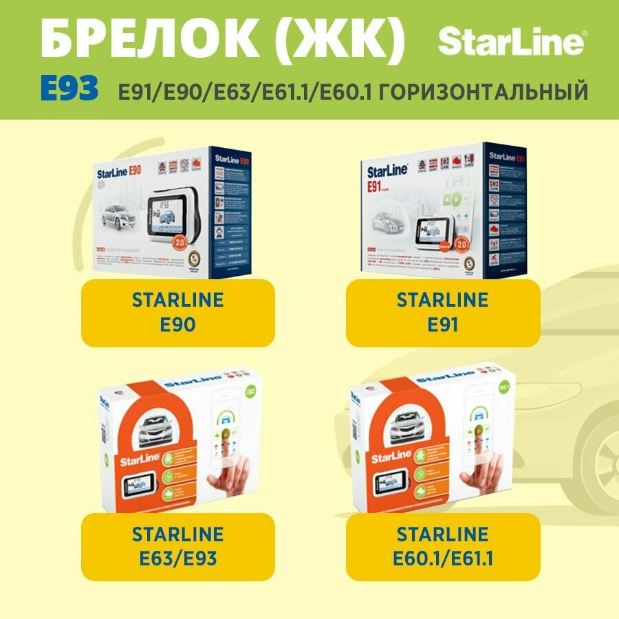 Брелок для брелка основной StarLine E90