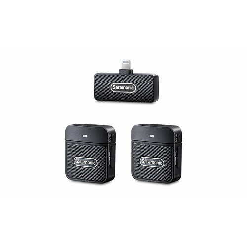 Радиосистема Saramonic Blink100 B4 TXTXRX приемник 2 передатчика разъем Lightning 13390₽