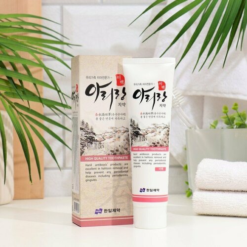 Зубная паста Arirang Whitening отбеливающая, 150 мл (комплект из 5 шт)