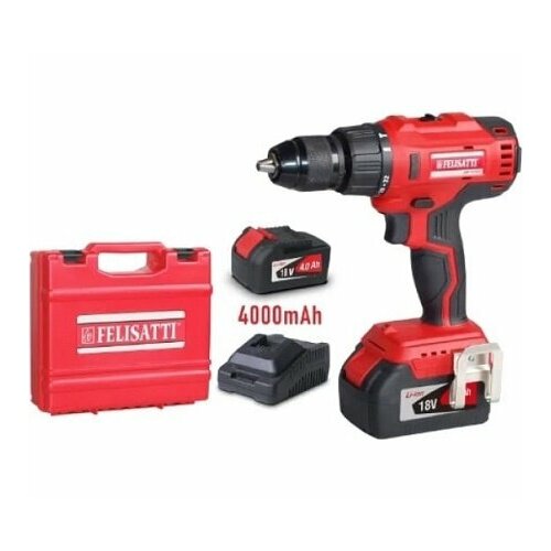 Шуруповерт аккумуляторный Felisatti ДАУ-1318Л3 1 АКБ и ЗУ 12639₽