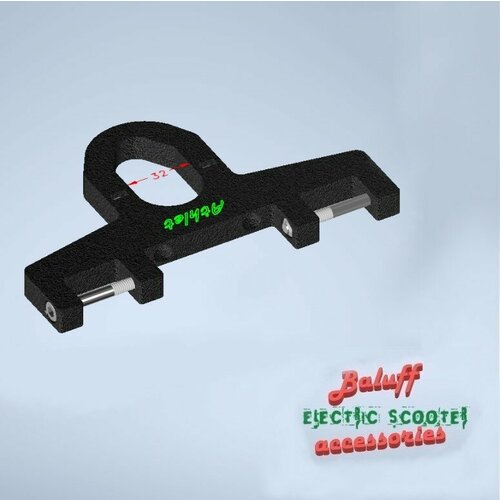 фото Крепление для 2-х фар арктик на самокат ibalance athlet