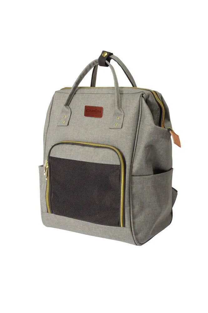 CAMON рюкзак-переноска "Pet Fashion" (Серый) - фото №1