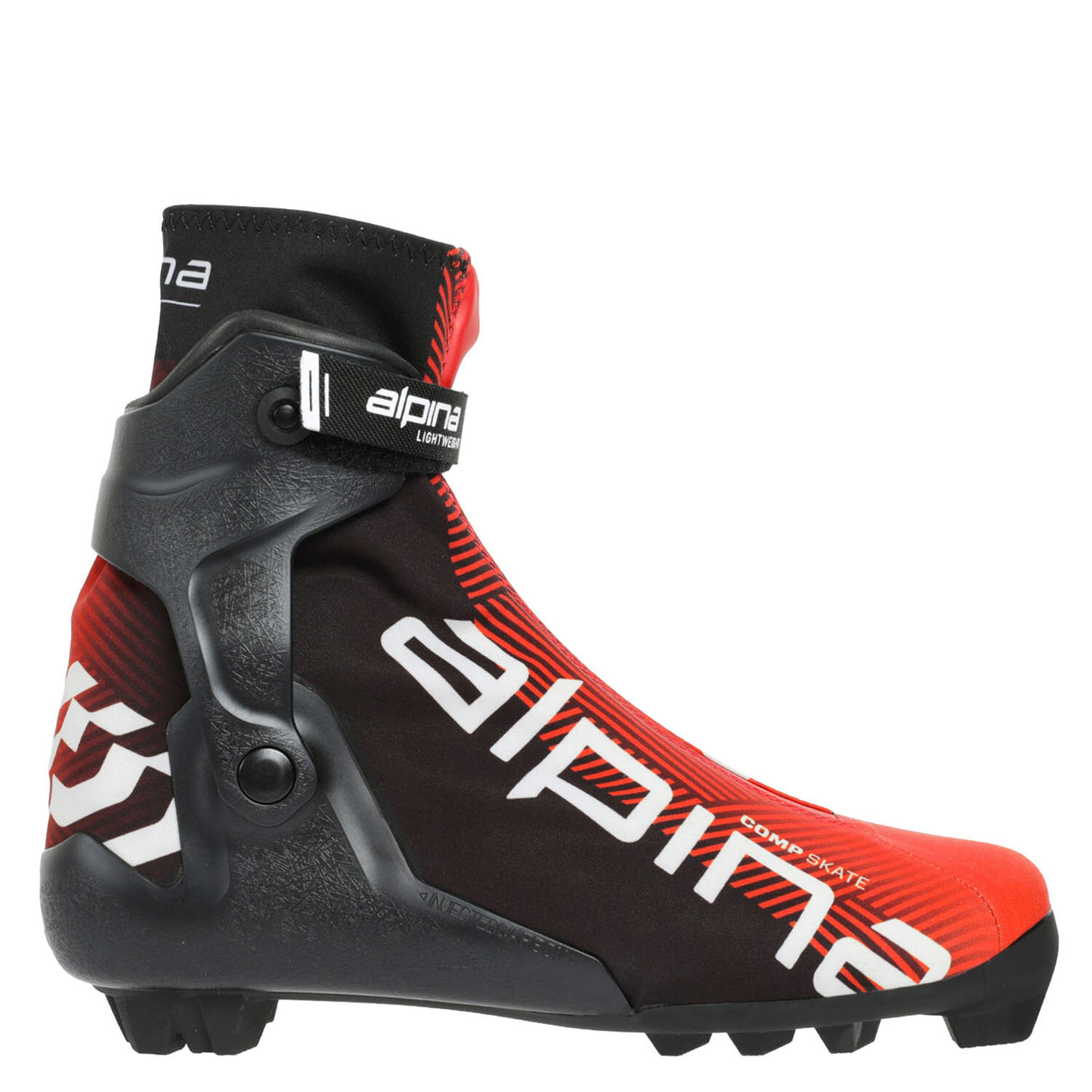 Лыжные ботинки Alpina. COMP Skate Red/White/Black (EUR:37)