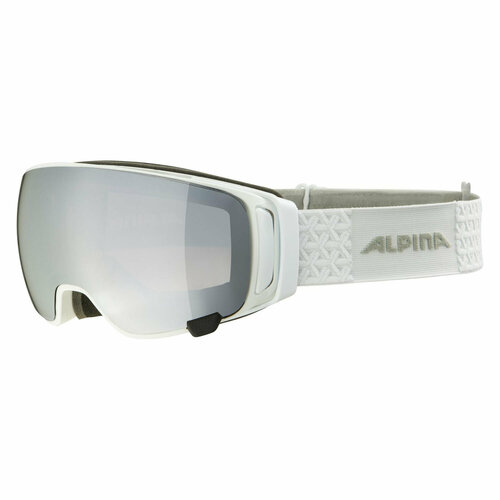 Очки горнолыжные ALPINA Double Jack Mag Q-Lite White Gloss